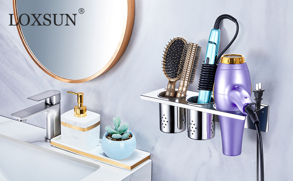 hair dryer holder