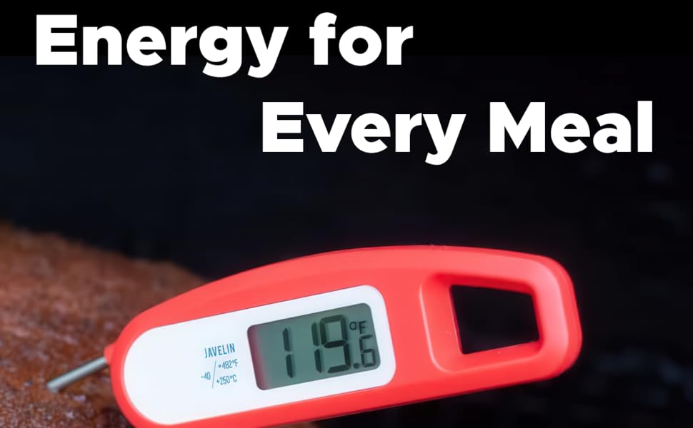 digital meat thermometer with CR2032 batteries