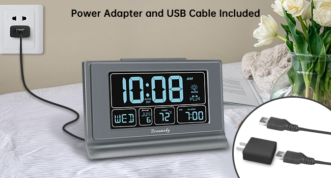 digital alarm clock for bedroom