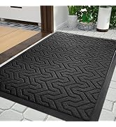 Yimobra Door Mat, All-Season Outdoor Indoor Durable Doormat for Home Entrance Floor, Heavy Duty N...