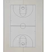 HIGHRAZON 2 Piece Large Coaches Clipboard,White Dry Erase Coaching Sheet for Whiteboard,Basketbal...