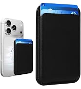 KRTALS Magnetic Wallet Cell Phone Card Holder for Phone Case with Mag-Safe | Stronger Magnetic RF...