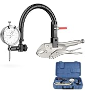 HDLNKAK Premium Disc and Rotor/Ball Joint Gage, 1'' by 0.001'' Indicator and 360 Deg Flexible Ste...