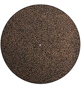 Cork & Rubber Turntable Platter Mat, Non Slip Anti Static Cork 12in Record Mat Pad for LP Records...