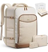 MATEIN HER Carry-on Travel Backpack for Women with Shirt Folding Board, 45L Extra Large Luggage B...