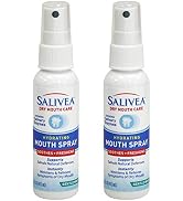 SALIVEA Extra Gentle Dry Mouth Spray - Soothing Mint Mouth Spray with Natural Salivary Enzymes - ...