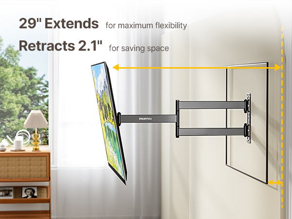 long extension tv mount
