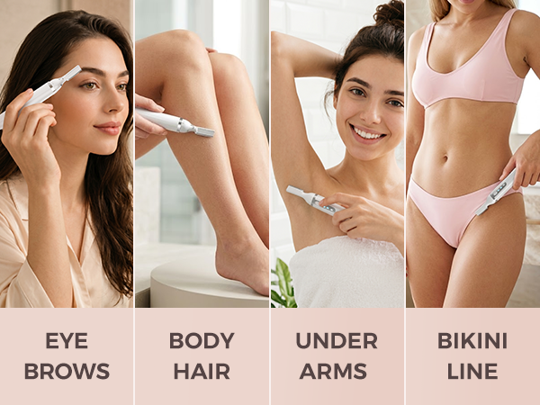 EYEBROWS BODY HAIR UNDERARMS BIKINI LINE