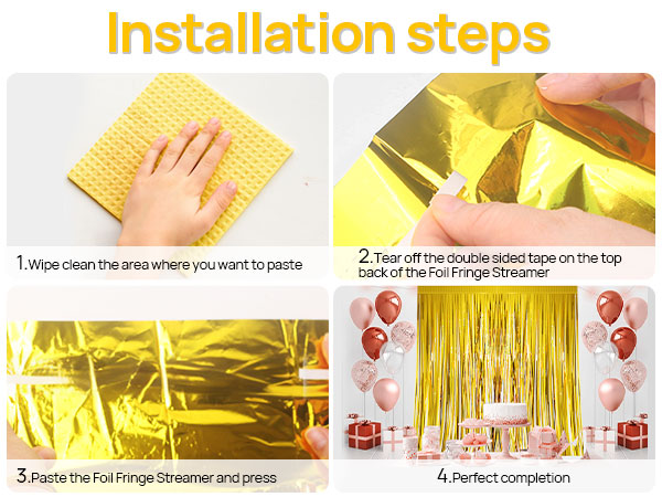 Streamer Party Decorations