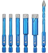 BRSCHNITT Diamond Drill Bit Hex Shank 1/4