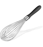 18/8 Stainless Steel Balloon Whisk, Doosu Kitchen Whisk for Cooking Handheld Egg Beater with Rust...