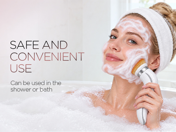 facial cleansing brush electric face scrubber rechargeable rotating face cleansing brush