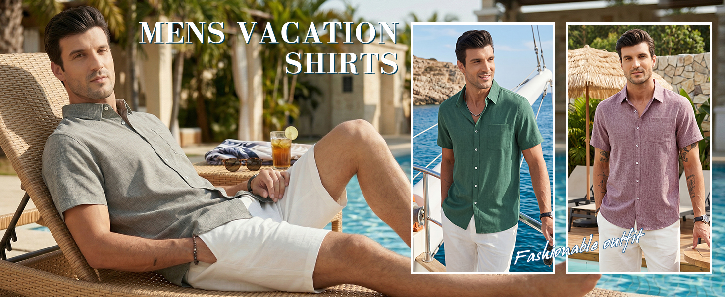 mens vacation shirts