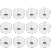 VILLCASE 220pcs Candle Making Kit - Plastic Tealight Holder Molds with 200 Wicks & 20 Clear Round...