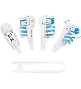 4/8/16 Pcs Electric Toothbrush Replacement Heads Sensitive Dual Clean Rotating Sets Fit for Braun...