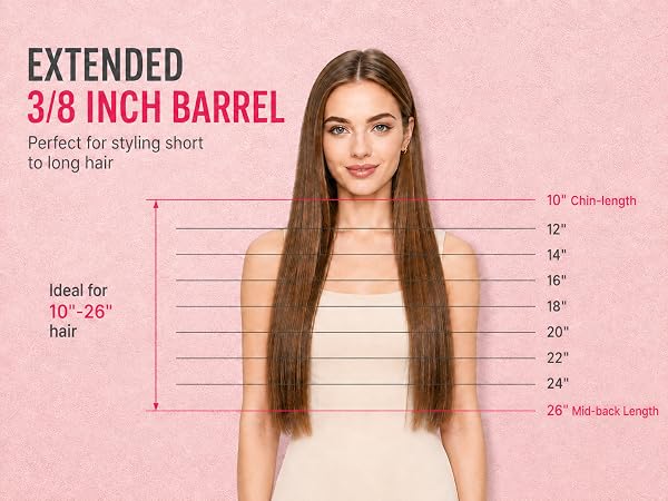 3/8 inch curling wand