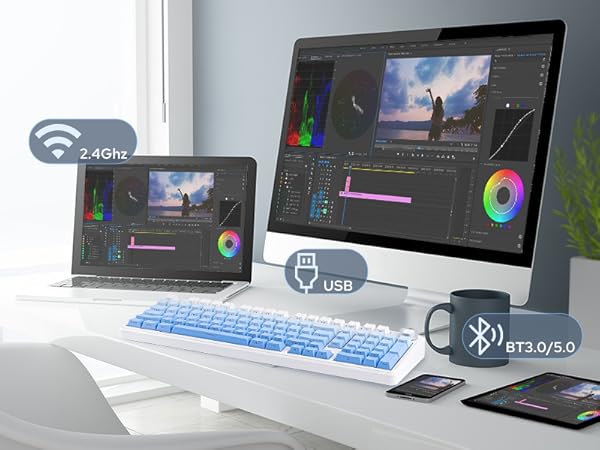 F99 wireless gaming keyboard