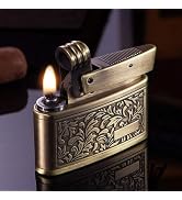 Lighters, Easily Adjustable Flame valves, Windproof lighters Vintage lighters Antique Soft Flame ...