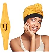 FADACHY Turban Head Wraps for Women, African Hair Wrap Adjustable Hair Bonnet for Premium Hair Ca...