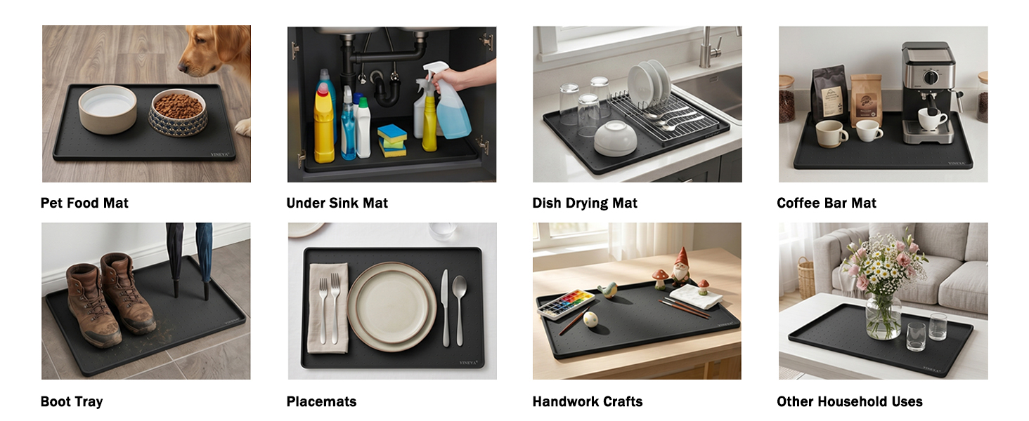 under kitchen sink mat