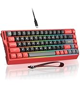 MicroPack Mechanical Keyboard with Magnetic Switches and 68-Key, 0.1-3.3mm Adjustable Actuation w...