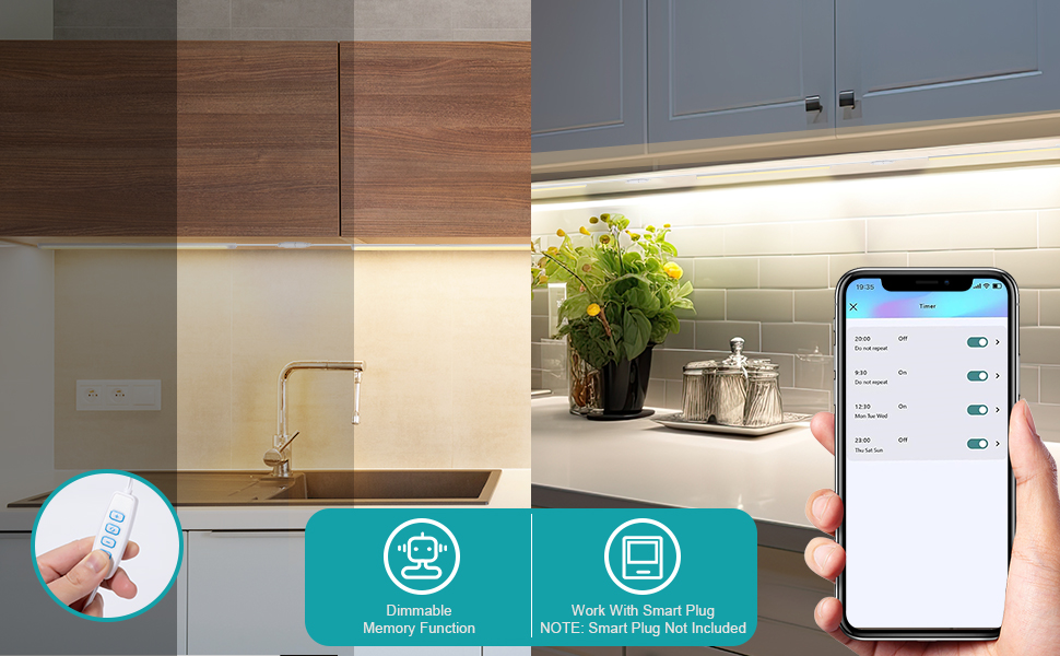 Under Cabinet Lighting Plug in