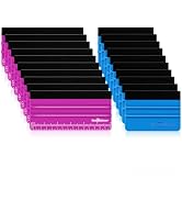 TECKWRAP Professional Squeegee for Vinyl, 20 PCS Plastic Felt Squeegee Tool Decals Inkjet Vinyl S...