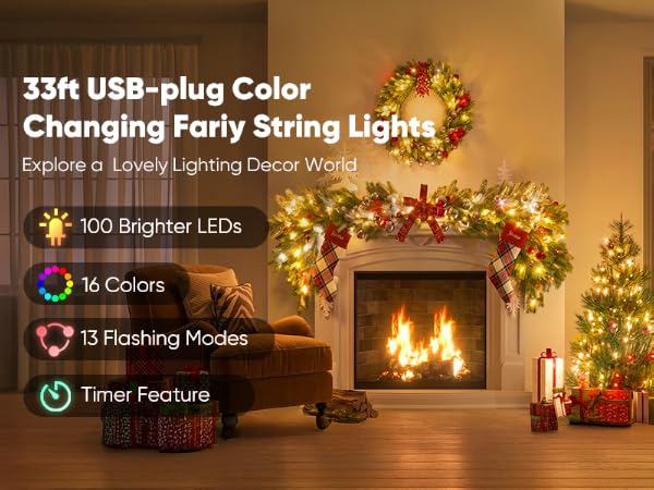 Color Changing Fairy String Lights