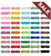 WEREWOLVES 50 Colors Paracord Combo Kit Multifunction Parachute Cord 10 Feet Each Rope for Making...