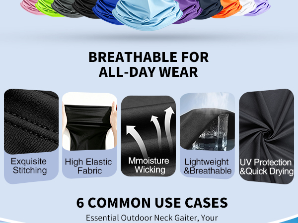 Dapaser Cooling Neck Gaiter Face Mask2