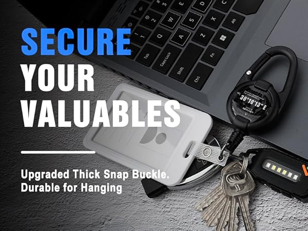 badge clips retractable; key card holder retractable