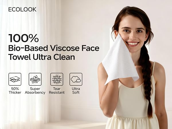 Bio-Based Face Towel