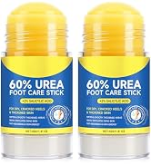 Eqimznv 60% Urea Cream Stick with 2% Salicylic Acid, Maximum Strength Urea Foot Cream Moisturizer...