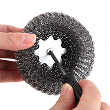 Unscrew the bottom screw
