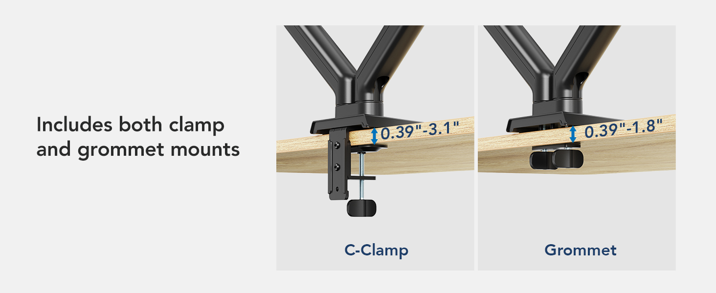 clamp or grommet