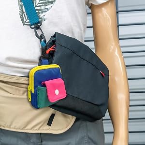 Front Pocket Design Headphone Organizer