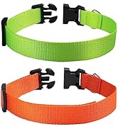 PaiPaitek Replacement Collar for Shock Collar, Adjustable Dog Collar with Quick Release Buckle Ny...