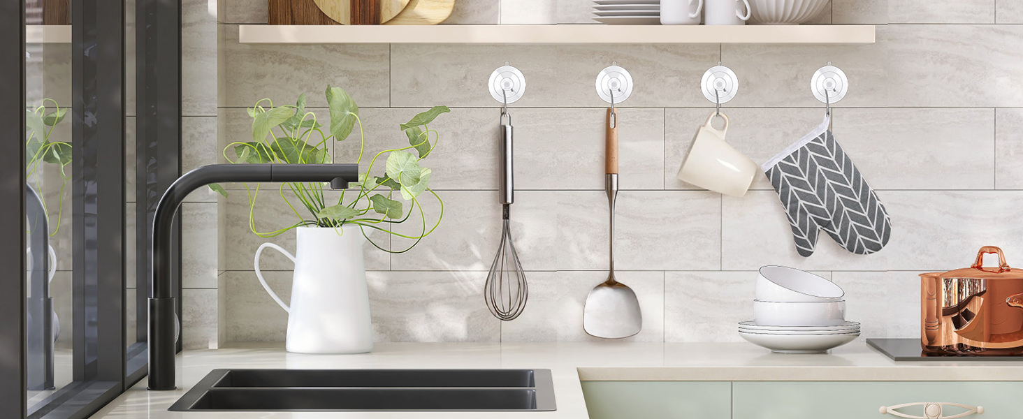 suction cup hooks for kitchen