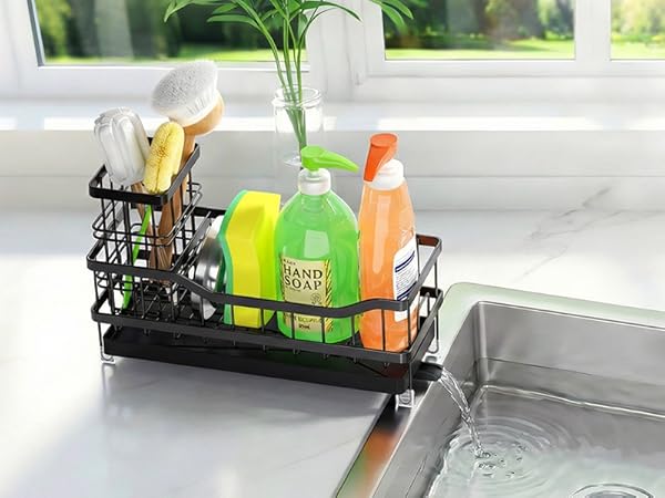 sponge holder for kitchen sink