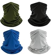 Breathable Neck Gaiter Face Scarf Mask for Men Women Hiking, Cycling, Sports, Fishing, Sun UV Pro...