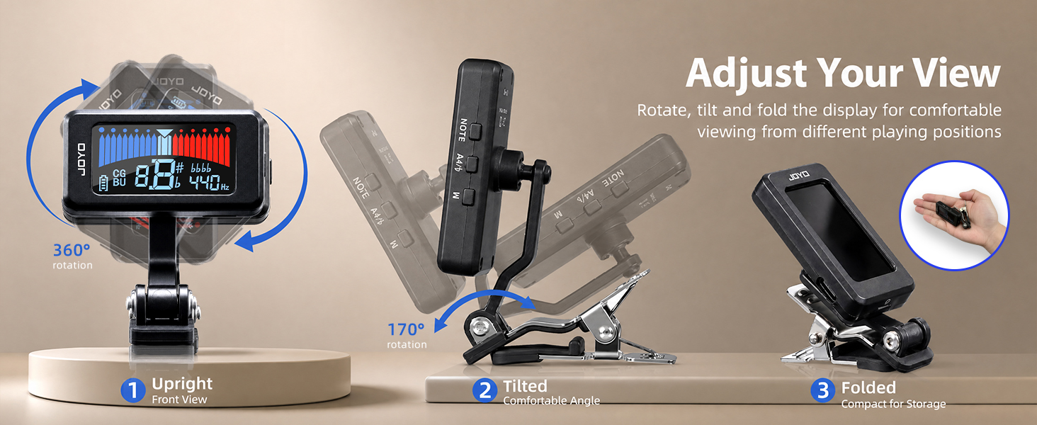 Guitar Tuner Clip On