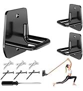 Resistance Band Wall Anchor, Squats Workout Equipment, 3PCS Resistance Band Anchor Mount System, ...