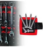 4-Pack mini Magnetic mat for Screws, Nuts&Metal Part, Tool Storage for Garage, Workshop&Auto Repair