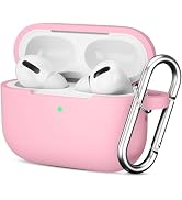 JTOMEI for AirPods Pro 2nd 1st Generation Case Cover with Keychain, Protective Soft Silicone Skin...