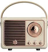 Baolira Retro Bluetooth Speaker, Vintage Decor, Birthday Gifts for Women | Small Portable Speaker...