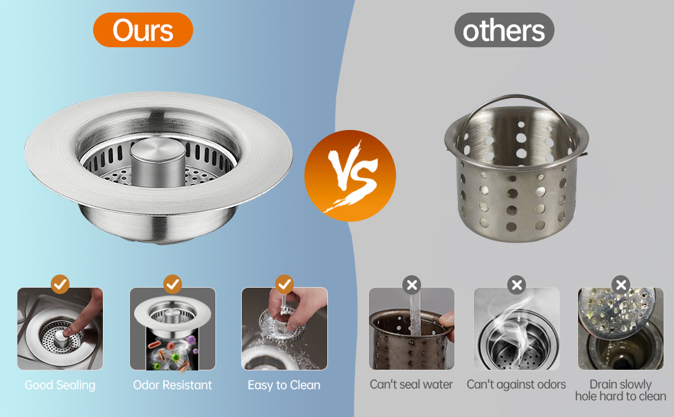 kitchen sink strainer
