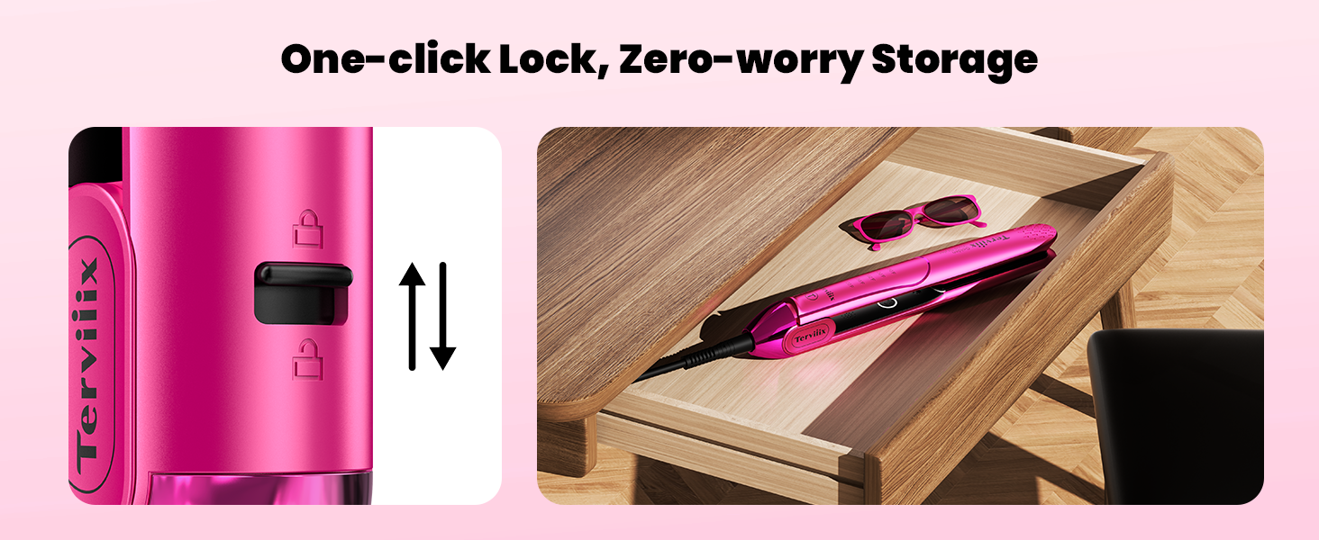 ceramic flat iron hair straightener