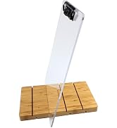 11×17 Vertical Clipboard with Stand,Clear Acrylic Freestanding Large Clipboard with Pen Holder,Do...