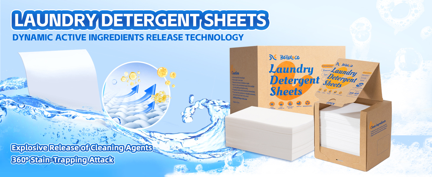 laundry detergent sheets