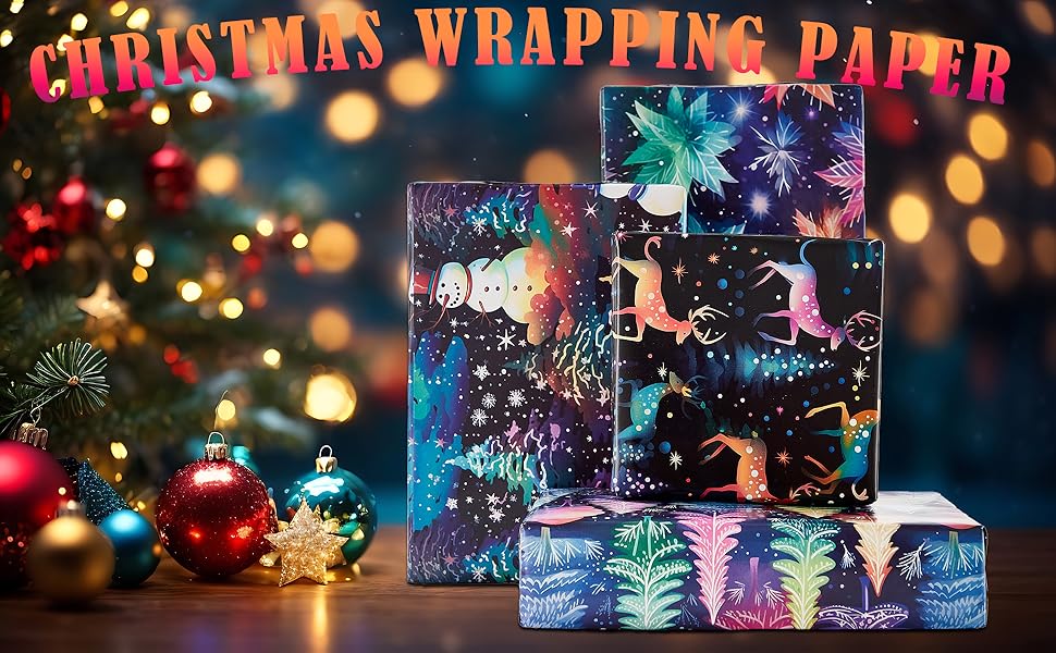 christmas wrapping paper